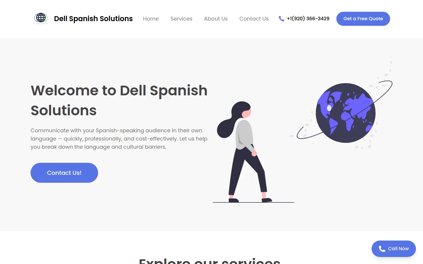 Dell Spanish Solutions project preview